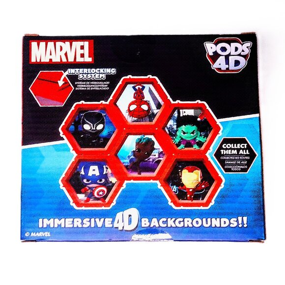 WOW! PODS 4D SPIDERMAN #411 Collectable (Marvel) Hex Pod Connectable Display NEW - Picture 4 of 5